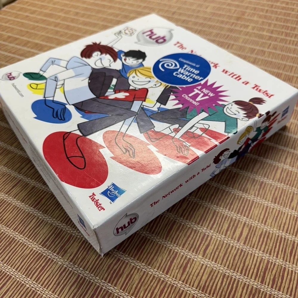 Twister Game Unique Collectible Box Promotional For Time Warner Hub Network